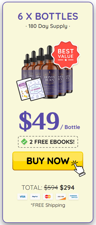 HoneyBurn 6 Bottles